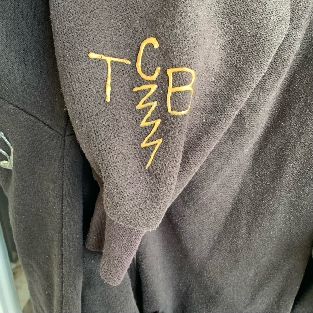 Vintage Elvis Presley Jailhouse Rock Puff Paint Cardigan Sweater Quitman USA - Picture 4 of 8